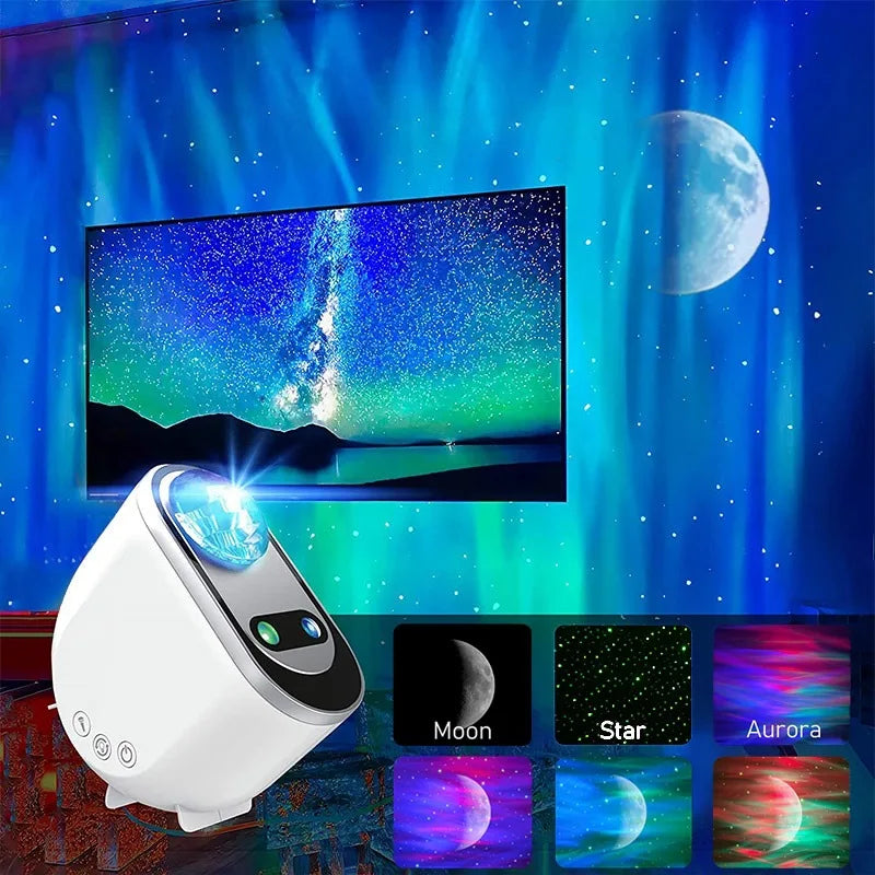 Aurora Galaxy Starlight Moon Projectors